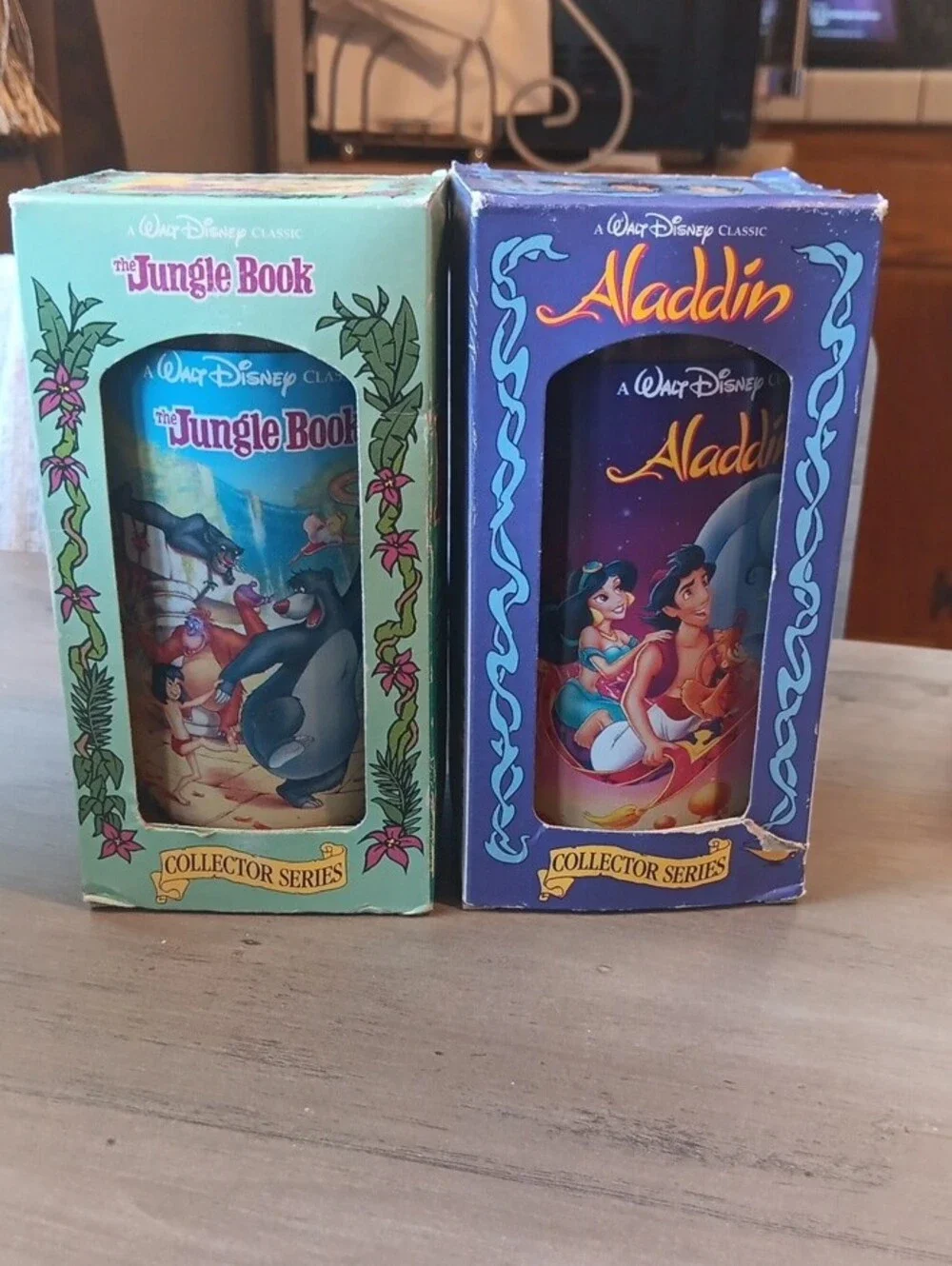 1994 Vintage Burger King Disney Collector Series Glasses-Complete Set of 8